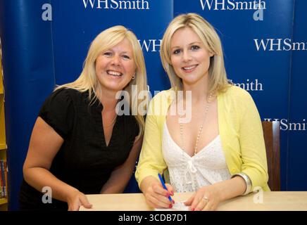 ABI Titmuss ad una firma a Manchester - 30 luglio 2008 Foto Stock