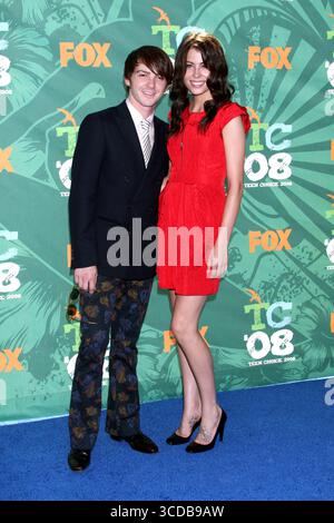 Drake Bell e ospite ai Teen Choice Awards 2008 tenutosi all'Universal Ampitheater di Los Angeles - 3 agosto 2008 Foto Stock