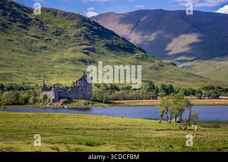 Castello di Kilchurn sul Loch Awe, Argyll e Bute, Scozia Foto Stock