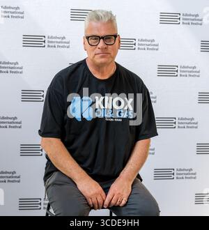 Edimburgo, Scozia, Regno Unito, 13 agosto 2025. Edinburgh International Book Festival: Mark Kermode è oggi al festival del libro. Crediti: Sally Anderson/Alamy Live News Foto Stock