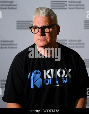 Regno Unito: Edinburgh International Book Festival 2025 all'Edinburgh Futures Institute, Edimburgo, Scozia il 13 agosto 2025: Nella foto: Presentatore e critico cinematografico Mark Kermode Edinburgh Futures Institute Scotland Copyright: XAlexxToddx Foto Stock