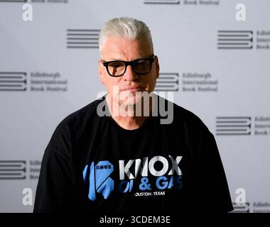 Regno Unito: Edinburgh International Book Festival 2025 all'Edinburgh Futures Institute, Edimburgo, Scozia il 13 agosto 2025: Nella foto: Presentatore e critico cinematografico Mark Kermode Edinburgh Futures Institute Scotland Copyright: XAlexxToddx Foto Stock