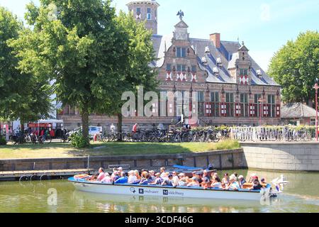 Middelburg, Paesi Bassi, 4 luglio 2019: È un comune dei Paesi Bassi sud-occidentali capoluogo della provincia della Zelanda. Foto Stock