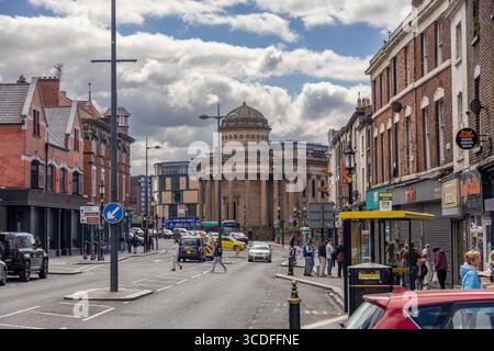 Chiesa congregazionale a Liverpool Foto Stock