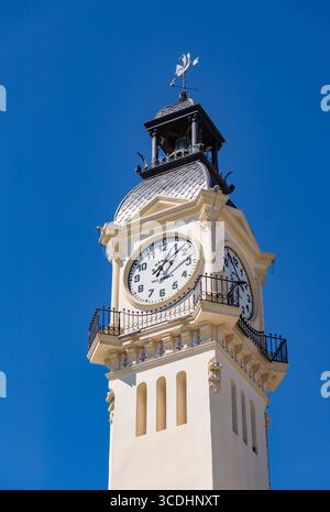 Una foto dell'autorità portuale di Valencia. Foto Stock