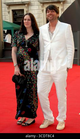 Alex James alla Royal Academy Summer Exhibition 2008 di Londra - 4 giugno 2008 Foto Stock