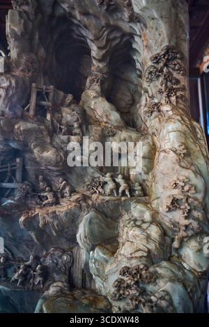 Interno del Museo del Palazzo (città Proibita), Pechino Foto Stock