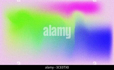 Mescola un'immagine di sfondo granulosa con sfumature rumorose e colorate. Illustrazione Vettoriale