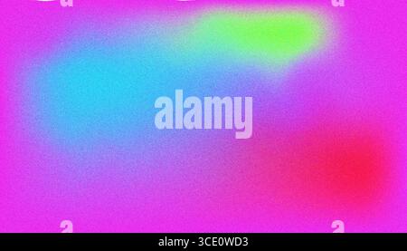 Mescola un'immagine di sfondo granulosa con sfumature rumorose e colorate. Illustrazione Vettoriale