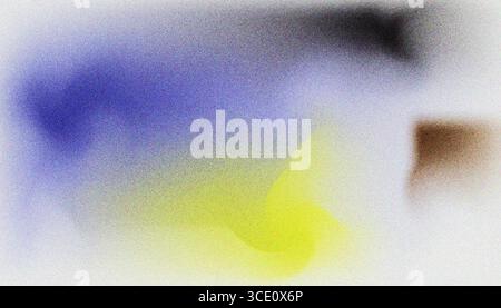 Mescola un'immagine di sfondo granulosa con sfumature rumorose e colorate. Illustrazione Vettoriale
