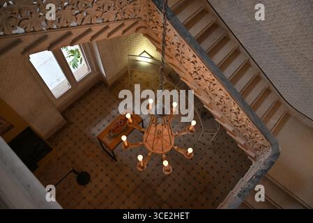 All'interno del Palazzo di Monserrate Foto Stock