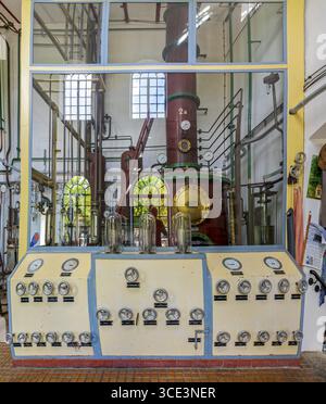 Vecchia distilleria Hille Germania Foto Stock