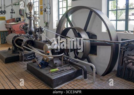 Vecchia distilleria Hille Germania Foto Stock