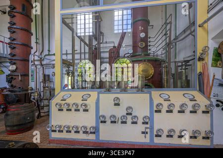 Vecchia distilleria Hille Germania Foto Stock