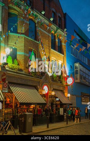 Bad Bobs pub Temple Bar di Dublino, il Leinster, Irlanda Foto Stock