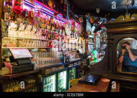 O'Donoghues Bar, Merrion Row, Dublino, Leinster, Irlanda Foto Stock