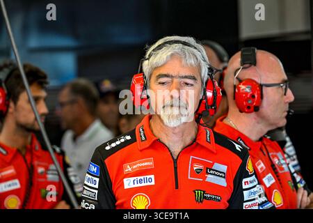 Spielberg, Autriche. 16 agosto 2025. Dall'Igna Luigi (ita), Direttore generale di Ducati Corse, ritratto durante il Gran Premio d'Austria di MotoGP 2025, sul Red Bull Ring, dal 15 al 17 agosto 2025 in Austria, Spielberg - Photo Studio Milagro/DPPI Credit: DPPI Media/Alamy Live News Foto Stock