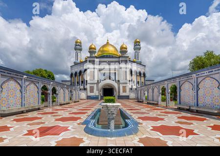 Jame ASR Hassanil Bolkiah MosqueBandar seri Begawan, Brunei Foto Stock