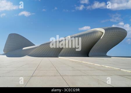 Centro culturale Haydar Aliyev a Baku, Azarbaijan Foto Stock