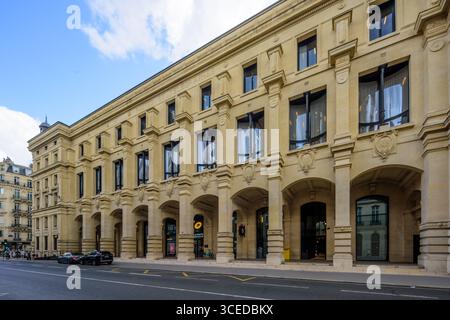 Parigi, la Poste du Louvre, Dominique Perrault // Parigi, la Poste du Louvre, Dominique Perrault Foto Stock