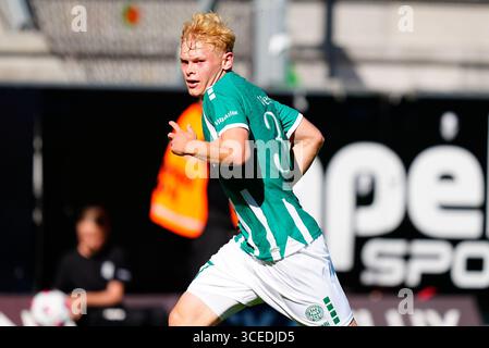 Viborg, Danimarca. 17 agosto 2025. Superligakampen mellem Viborg FF og Silkeborg IF paa Energi Viborg Arena i Viborg soendag den 17. agosto 2025 credito: Ritzau/Alamy Live News Foto Stock