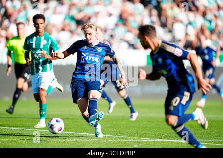Viborg, Danimarca. 17 agosto 2025. Superligakampen mellem Viborg FF og Silkeborg IF paa Energi Viborg Arena i Viborg soendag den 17. agosto 2025 credito: Ritzau/Alamy Live News Foto Stock