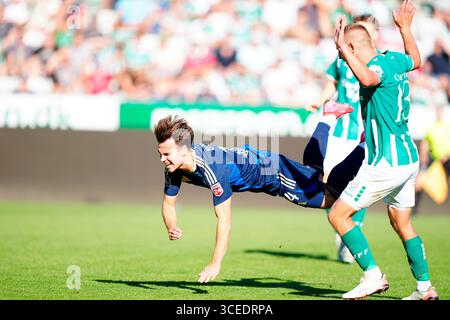Viborg, Danimarca. 17 agosto 2025. Superligakampen mellem Viborg FF og Silkeborg IF paa Energi Viborg Arena i Viborg soendag den 17. agosto 2025 credito: Ritzau/Alamy Live News Foto Stock