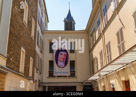 Cappella di nostra Signora della Medaglia Miracolosa a Parigi, Francia Foto Stock