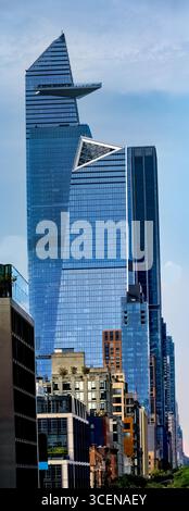 Hudson Yards, un quartiere sul lato ovest di Midtown Manhattan a New York Foto Stock
