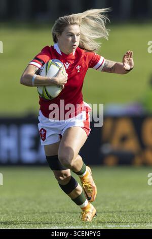 Foto del file del 16-10-2022 del Galles Keira Bevan, che spera che un fulmine possa colpire due volte quando il Galles affronta la Scozia nella sua prima gara della Coppa del mondo di rugby femminile. Data di pubblicazione: Martedì 19 agosto 2025. Foto Stock