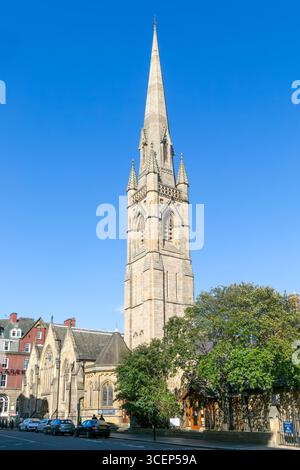 Cattedrale cattolica di Saint Mary, Newcastle upon Tyne, Tyne and Wear, Inghilterra, Regno Unito costruito nel 1844 in stile gotico Foto Stock