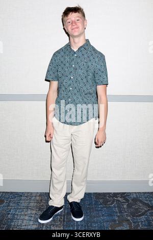 Burbank, Stati Uniti. 16 agosto 2025. LOS ANGELES - 16 agosto: Paxton Mishkind al The Young and the Restless fan Event al Burbank Marriott il 16 agosto 2025 a Burbank, CA (foto di Katrina Jordan/Sipa USA) crediti: SIPA USA/Alamy Live News Foto Stock