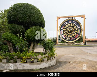 Tempio buddista Wat Tham Khuha Sawan nella provincia di Ubon Ratchathani, Thailandia Foto Stock