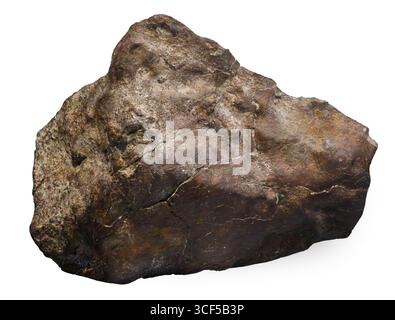 Adams County Meteorite, Stony, Coronrite ordinaria (H5), Adams County, Colorado, STATI UNITI Foto Stock