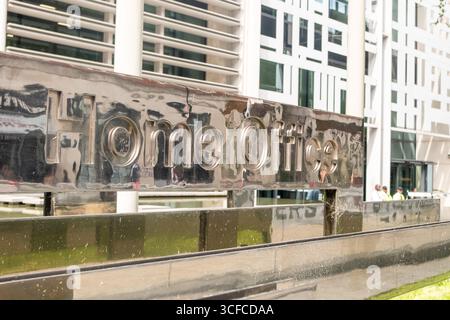 LONDRA - 14 AGOSTO 2025: Edificio Home Office in SW1. Dipartimento del governo britannico a Westminster Foto Stock