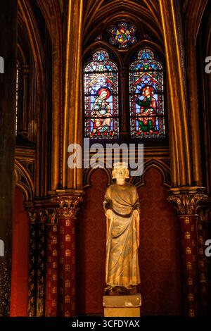 SAINTE CHAPELLE PARIS Foto Stock