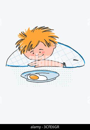 Nonne, madri e nipoti - raccolta di illustrazioni minimaliste sul tema della relazione e della maternità Illustrazione Vettoriale
