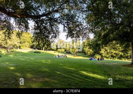 Estate a Waterlow Park Highgate Londra Regno Unito Foto Stock