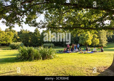 Estate a Waterlow Park Highgate Londra Regno Unito Foto Stock