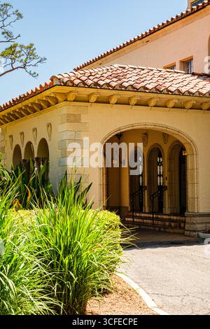 Seagate, Winter Estate di Powel Crosley Jr, Tamiami Trail, Sarasota, Florida Foto Stock