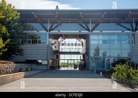 Jackson-Triggs Winery, architettura moderna, Niagara-on-the-Lake in Ontario, Canada Foto Stock
