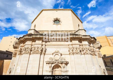 Santuario di Santa Lucia al Sepolcro o Basilica di Santa Lucia a Siracusa. Siracusa è la quarta città più grande della Sicilia, in Italia. Foto Stock