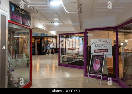 Centro commerciale Cavern Walks. Mathew Street. Liverpool. Inghilterra. REGNO UNITO. Agosto 2025 Foto Stock