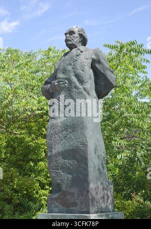 Statua di Dimitrov, Memento Park, Memorial Park, Szoborpark, Budapest, Ungheria Foto Stock