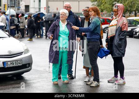 Umbenennung der Mohrenstrasse in Anton-Wilhelm amo Strasse Berlin, 23.8..2025 Berzirksbuergermeisterin Stefanie Remlinger bei der Offizellen Feier der Umbenennung Mohrenstrasse in Anton-Wilhelm amo Strasse in Berlin Mitte Berlin *** ridenominazione di Mohrenstrasse in Anton Wilhelm amo Strasse Berlin, 23 8 2025 Mayor Stefasse Remlinger in Berlin alla cerimonia ufficiale di Berlino di Berlint Mohrenstrasse in Berlint xMatthiasxGränzdörferx Foto Stock