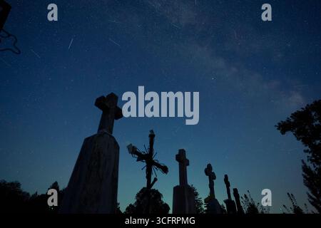 La chiesa ortodossa della Natività della Vergine Maria si trova a Rogacze, in Polonia, il 22 agosto 2025. Nella parte orientale della Polonia vicino al feudo con Belar Foto Stock