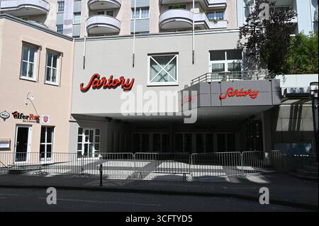 Der Eingang zu den Sartory-Säle, einer der größten Kölner Veranstaltungshallen im Zentrum Kölns *** l'ingresso al Sartory Säle, una delle più grandi sale per eventi di Colognes nel centro di Colonia Foto Stock