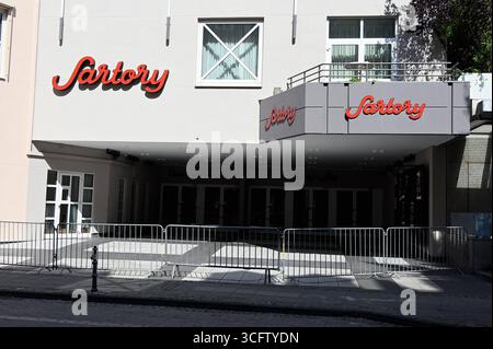 Der Eingang zu den Sartory-Säle, einer der größten Kölner Veranstaltungshallen im Zentrum Kölns *** l'ingresso al Sartory Säle, una delle più grandi sale per eventi di Colognes nel centro di Colonia Foto Stock