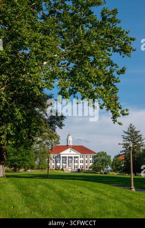 USA, Harrisonburg Virginia, campus della James Madison University Wilson Hall JMU Foto Stock