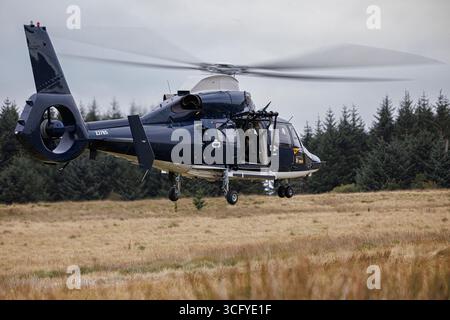 Coppia SAS Dauphin che lavora su SENTA effettuando manovre di basso livello Foto Stock